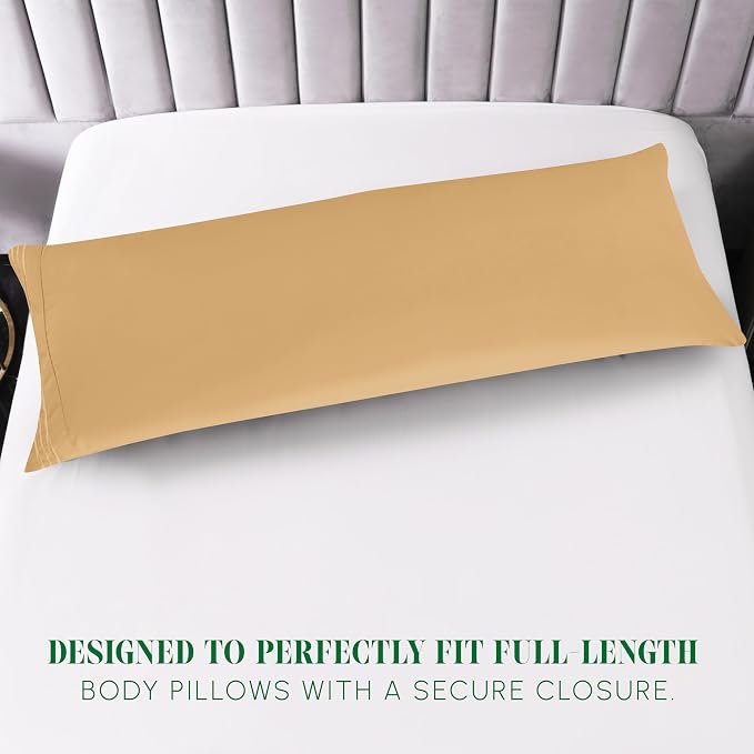 Elegant Comfort Luxury Ultra-Soft 1-Piece Body Pillowcase - Image 3