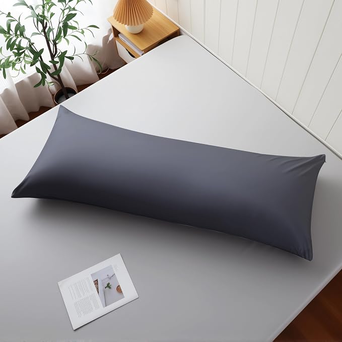 Body Cooling Pillow Case, Viscose Derived from Bamboo Long Pillow Protectors - Image 5