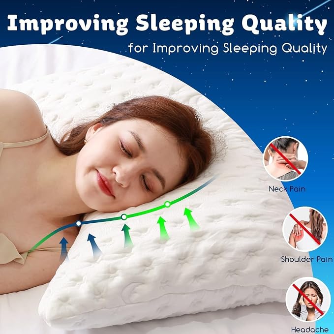 KUCEY Cooling Side Sleeper Pillow - Image 6
