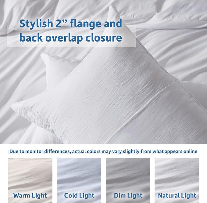 Nestl White Duvet Cover Queen Size - Image 8