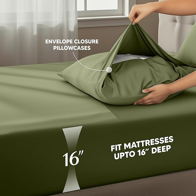 Utopia Bedding Twin Sheet Set – 3 Piece Bed Sheets - Image 4