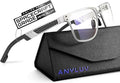 ANYLUV Blue Light Blocking Glasses Men Computer Gaming Glasses Lightweight by ANYLUV