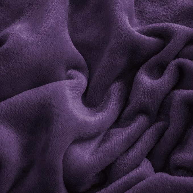 BEDELITE Flannel Sheets Twin Size Purple - Image 5