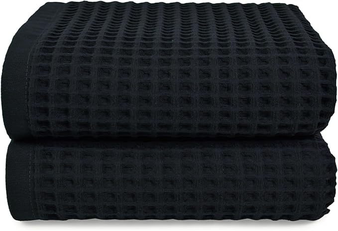 Jacquotha Waffle Bath Towel Set of 2 by Jacquotha
