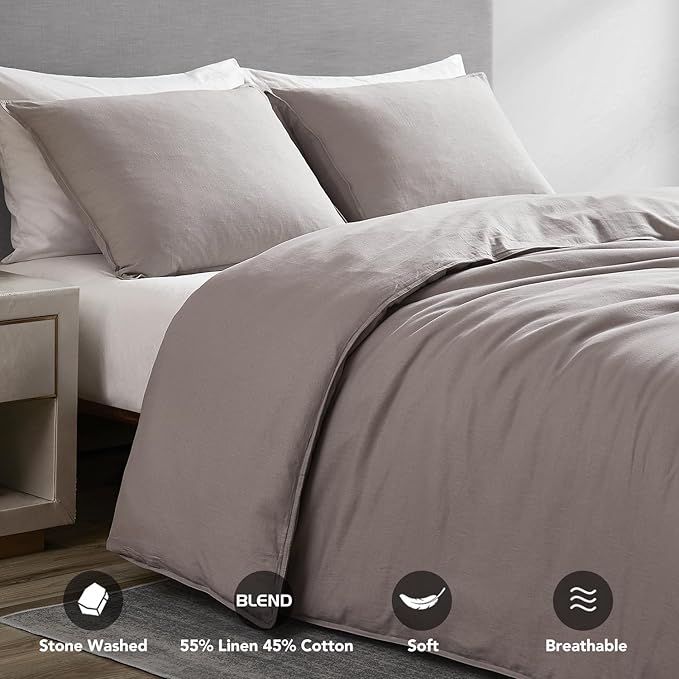 DAPU Linen Duvet Cover Set - Image 2