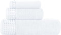 GLAMBURG Ultra Soft 3 Pack Cotton Towel Set, Contains a Bath Towel 28x55 inch by GLAMBURG