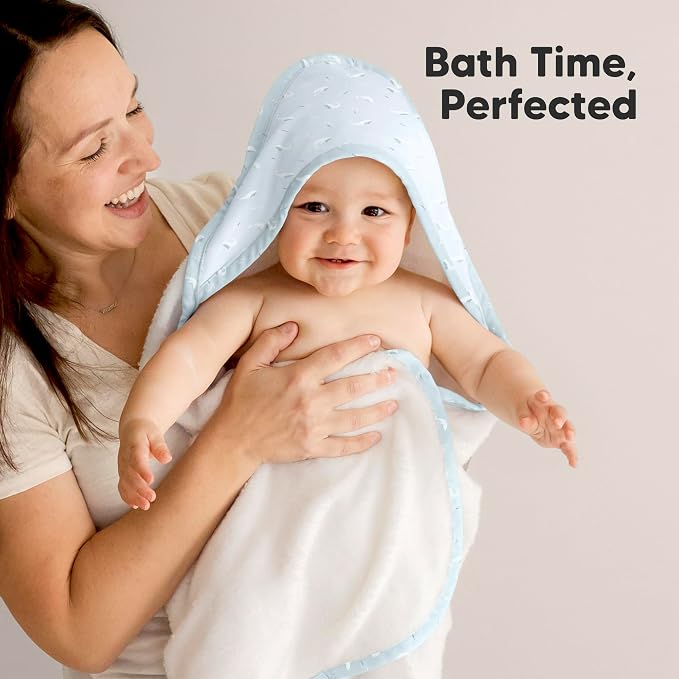 KeaBabies Hooded Baby Towel for Newborn - Image 9