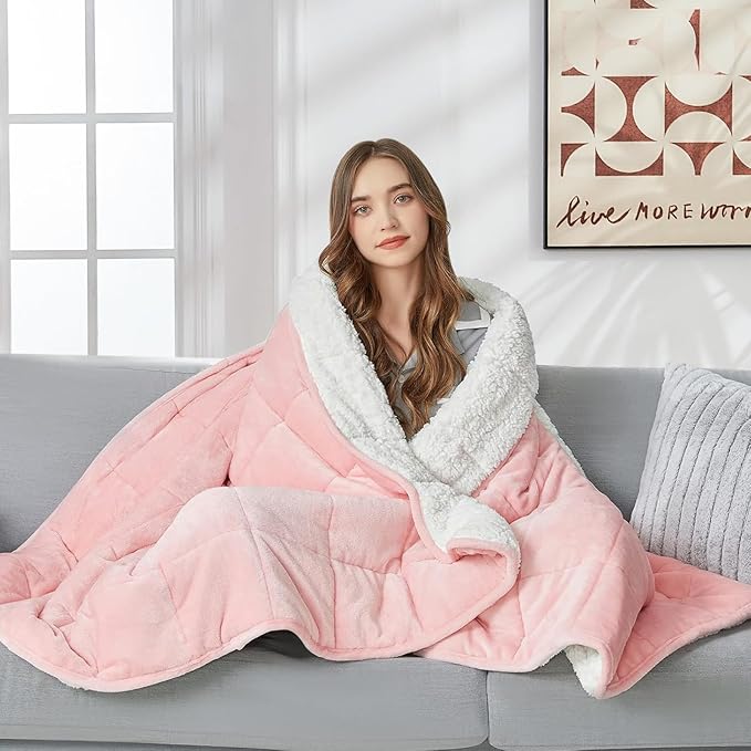 yescool Weighted Blanket for Adults Heavy Blanket for Sleeping Perfect for - Image 2