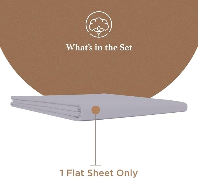 Good Sleep Bedding Flat Sheet Full - Image 2