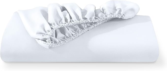 Bare Home Fitted Bottom Sheet Split Queen Size - Image 8
