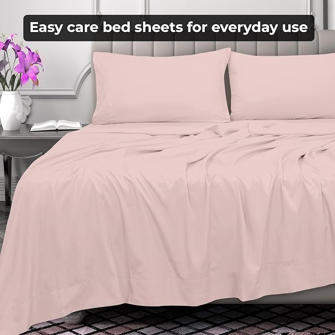Royale Linens Queen Flat Sheet - Image 6