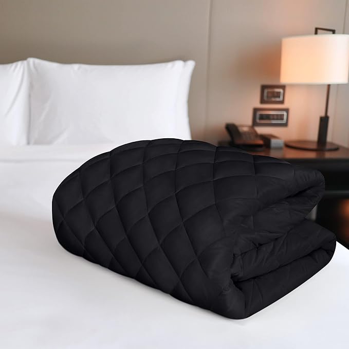 Utopia Bedding Quilted Fitted Mattress Pad, King Size, Elastic Fitted Mattress - Image 4