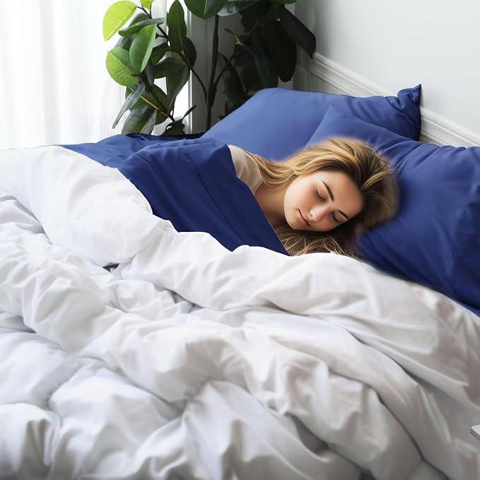 Bamboo Viscose Flat Sheets Only, 400 Thread Count Sateen Weave Twin Size Flat - Image 5