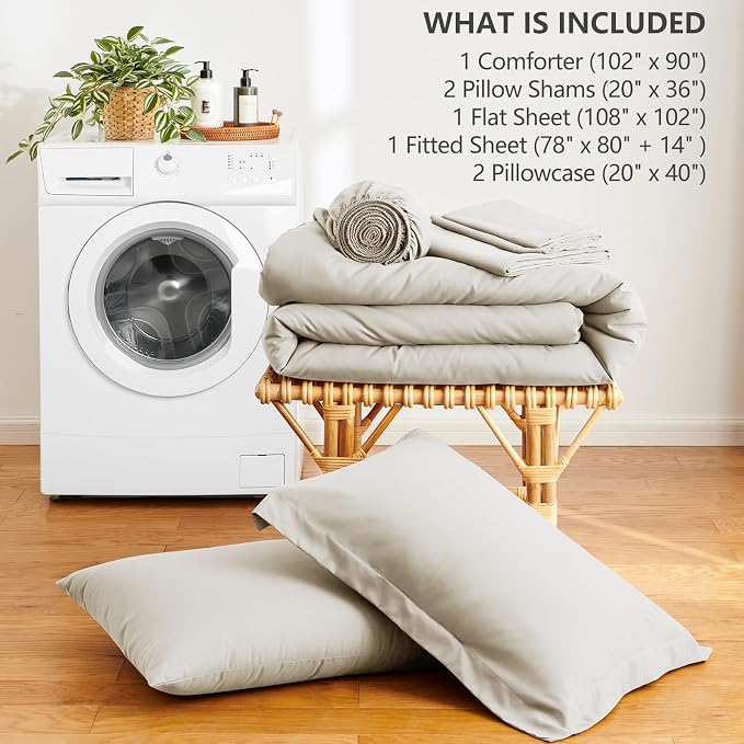 HIMEET King Size Comforter Set - Image 6