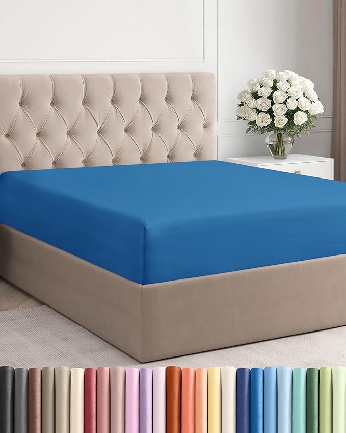 Queen Fitted Bed Sheet by CGKUnlimited
