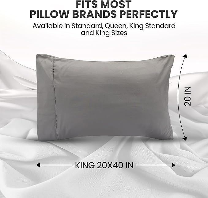 Utopia Bedding King Pillow Cases - Image 2