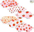 Cuffbow 6 Pack Plush Sleep Mask Set, Cute Plush Eye Masks by Cuffbow