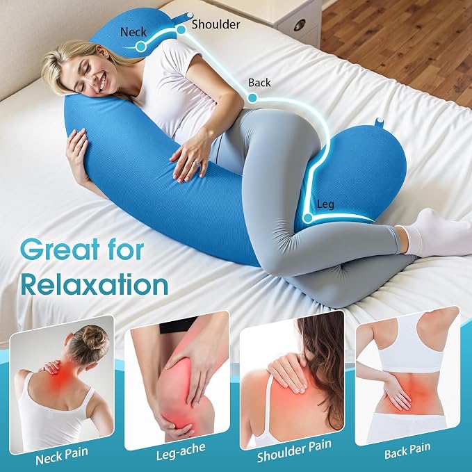 TranquilRelax C Shaped Body Pillow - Image 6