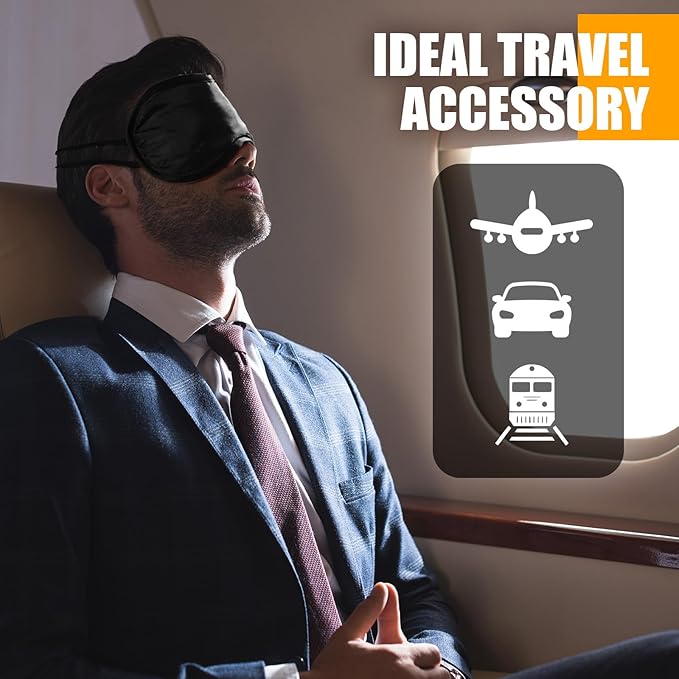 Tarpop 100 Pcs Eye Mask Sleeping Blindfold Eye Cover - Image 4