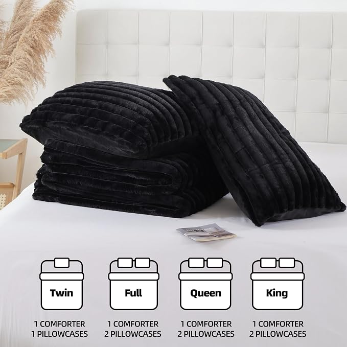 Smoofy Fluffy Twin Comforter Sets 2 Pieces - Image 7