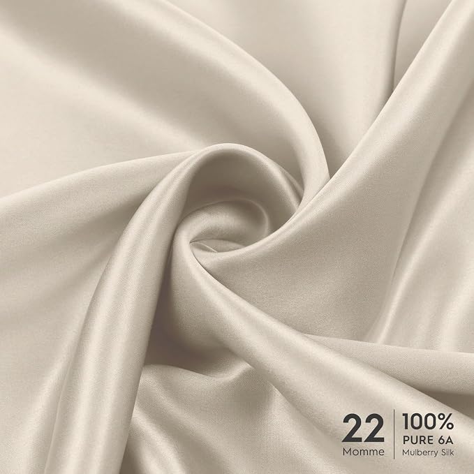 Tafts Silk Pillow Cases - 22mm 100% Pure Mulberry 6A Silk Pillowcase - Image 2