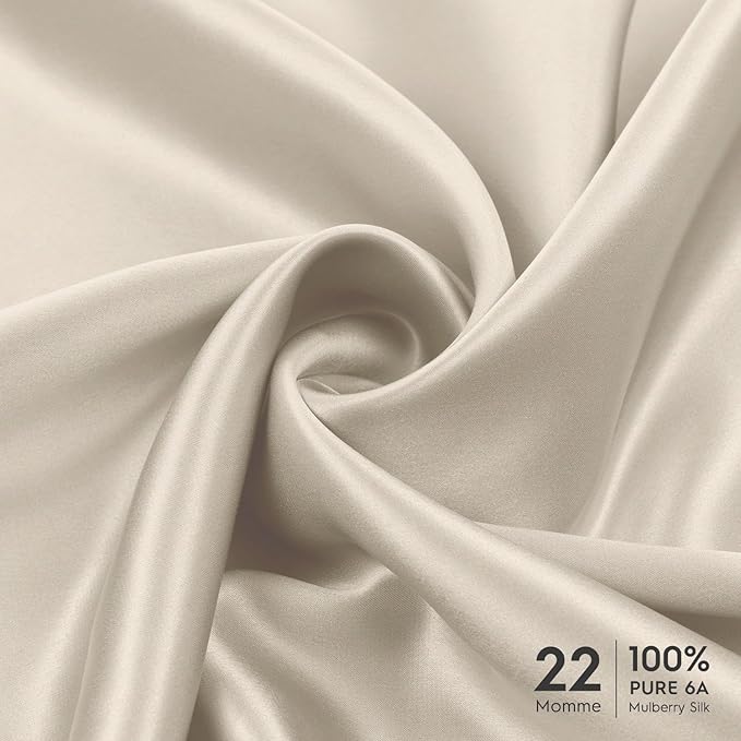 Tafts Silk Pillow Cases - 22mm 100% Pure Mulberry 6A Silk Pillowcase - Image 2