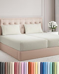 Split King Size 5 Piece Sheet Set by CGKUnlimited