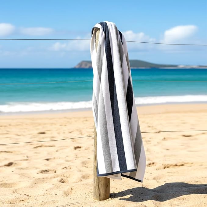 CASA COPENHAGEN Monaco Beach Towels Designed in Denmark Rough and Tough - Image 6