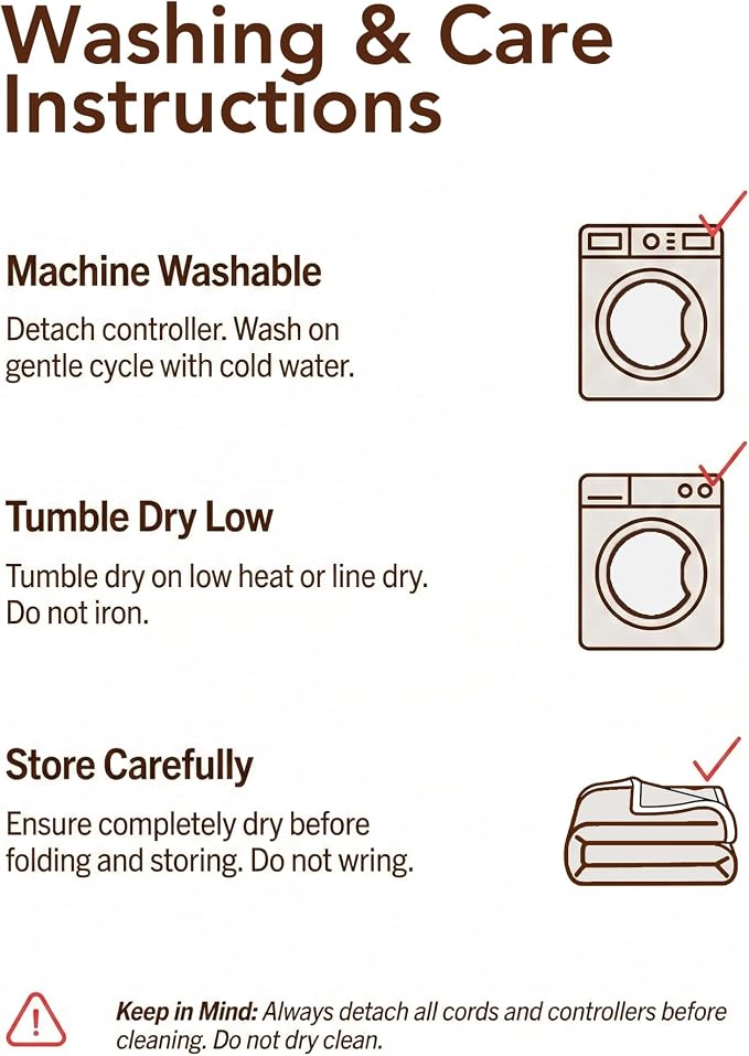 Homemate Heated Blanket Electric Throw - Image 7