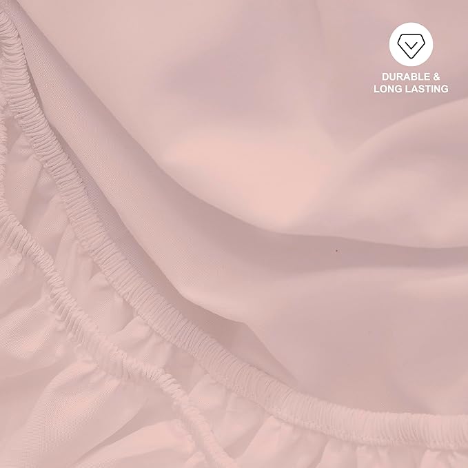 Hotella 100% Microfiber 39"x80" Twin XL Fitted Sheet Only, Hotel Quality Stay - Image 6