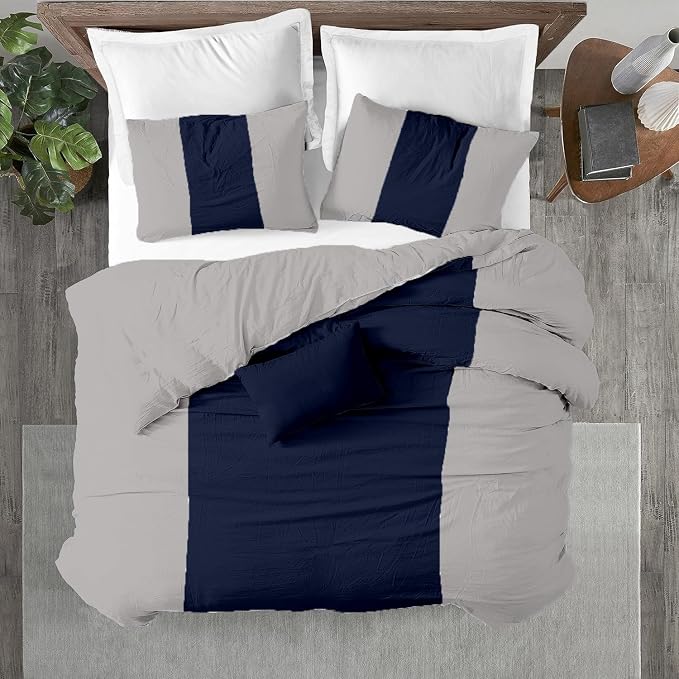 Kotton Culture 3 Pc California King Size Duvet Cover Set -100% Egyptian Cotton by KottonCulture