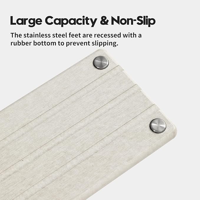 Razborci 2 Pack Fast Drying Water Absorbing Diatomite Stone Mat Tray - Image 6