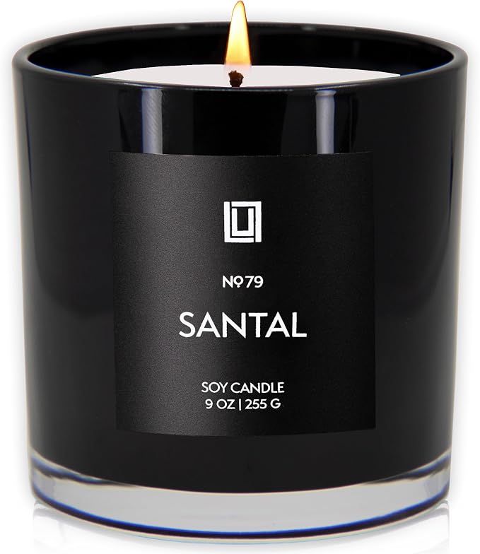 Lulu Candles | Santal | Luxury Scented Soy Jar Candle | Hand Poured in The USA - Image 2