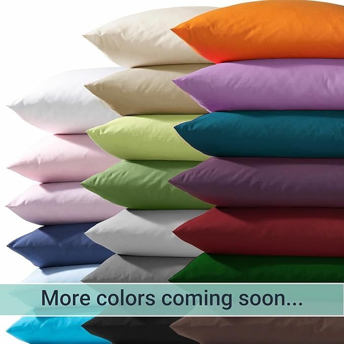 ZPECC White Pillow Cases Queen Size Set of 4, 20x30 Envelope Closure Pillowcases - Image 7