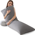 Memory Foam Body Pillow Insert, Soft Large Long Bed Pillow by InspireCrafter
