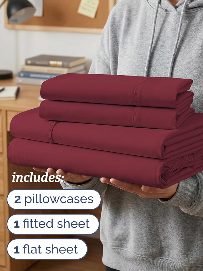 Twin XL 4 Piece Sheet Set - Image 3