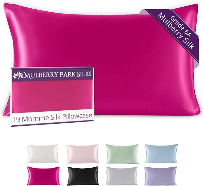 Mulberry Park 100% Silk Pillowcase by MulberryParkSilks