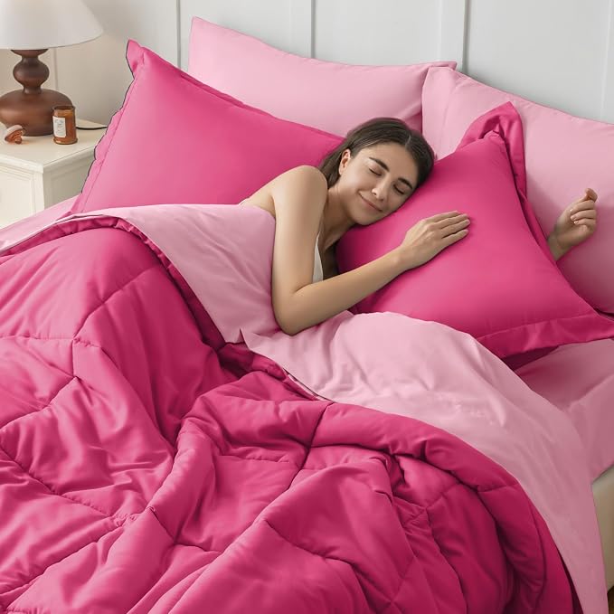 JOLLYVOGUE California King Comforter Set, Ultra-Soft Bed in a Bag 7 Pieces - Image 7