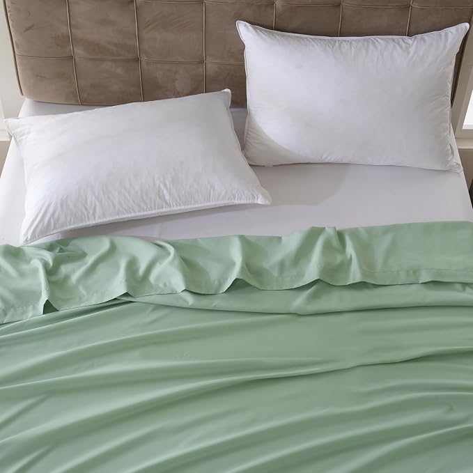 ZPECC Bulk Flat Sheets Only Full Size 6 Pack, Easy Sort Top Bed Sheet by - Image 7