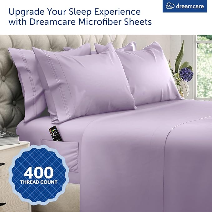 DREAMCARE King Size Sheets Set - Image 2