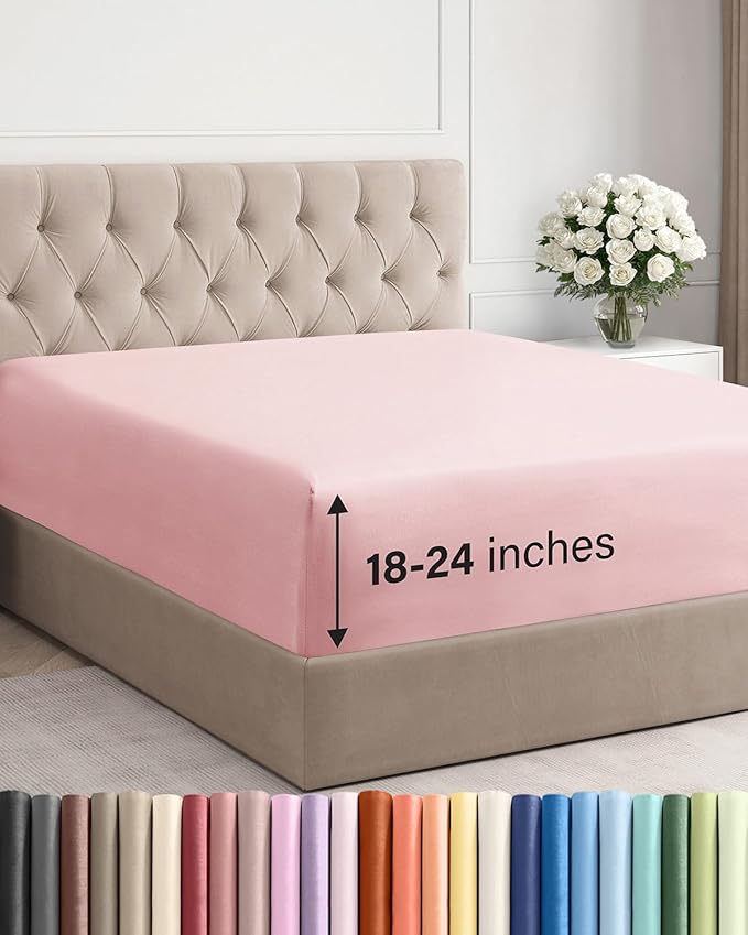 Extra Deep Cal King Fitted Sheet by CGKUnlimited
