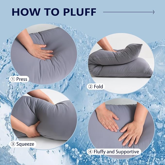 DOWNCOOL Large Body Pillow Insert - Image 6