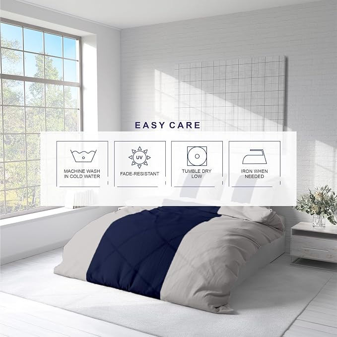 Kotton Culture 3 Pc King Size Duvet Cover Set- 100% Egyptian Cotton 600 Thread - Image 6