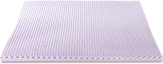 Best Price Mattress 1.5 Inch Egg Crate Memory Foam Mattress Topper - Image 8