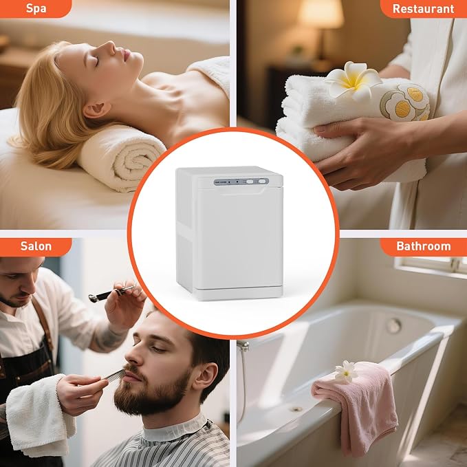 Hot Towel Warmer for Spa, 2-in-1 Thermostatic Towel Heater, 5L Mini Towel Warmer - Image 8