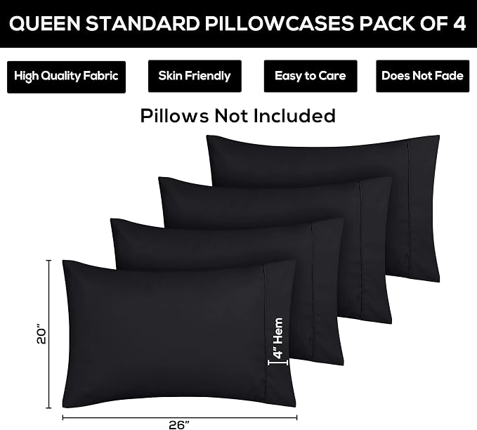 Utopia Bedding Standard Pillow Cases - Image 3