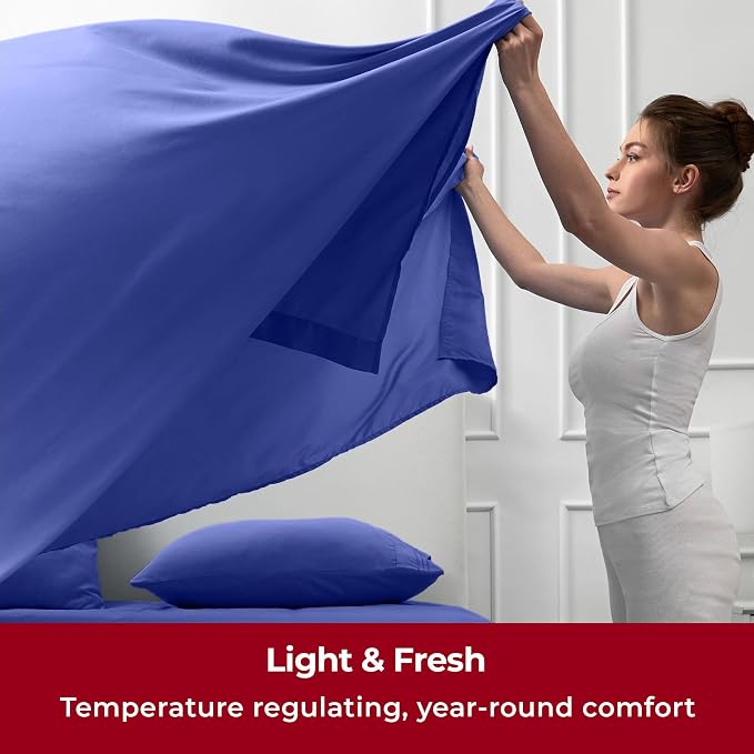 Mellanni Split King Sheets Set - Image 4