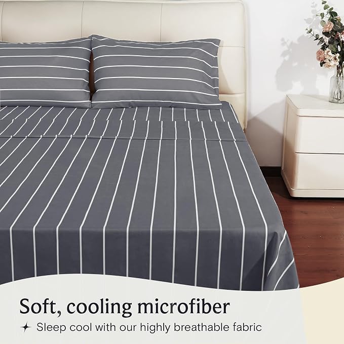 LuxClub Striped Sheets - Image 3