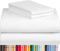 LuxClub 4 PC King Size Sheet Set Bed Sheets Deep Pockets 18" Wrinkle Free by LuxClub