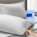 Thread Spread 100% Cotton Pillow Cases Queen Size Set of 2 by THREADSPREAD